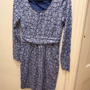 Boden Blue pattern dress